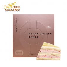 Touched Sweet Strawberry Crepe Cake 690g